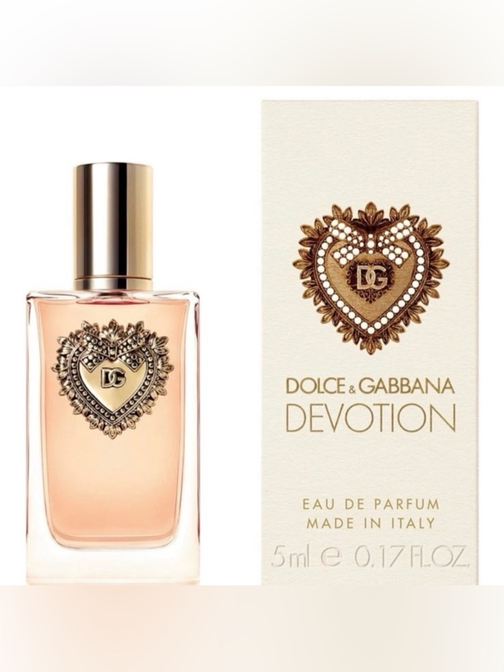DOLCE & GABANNA Devotion Mini Travel Collector Size 0.17oz NIB